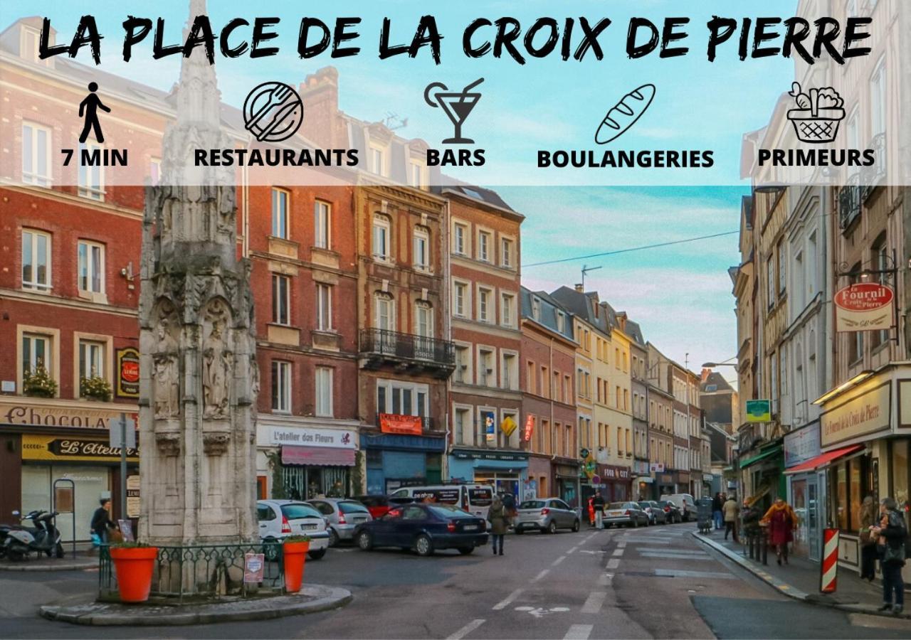 Cosy'Appart - La Rose Apartment Rouen Ngoại thất bức ảnh